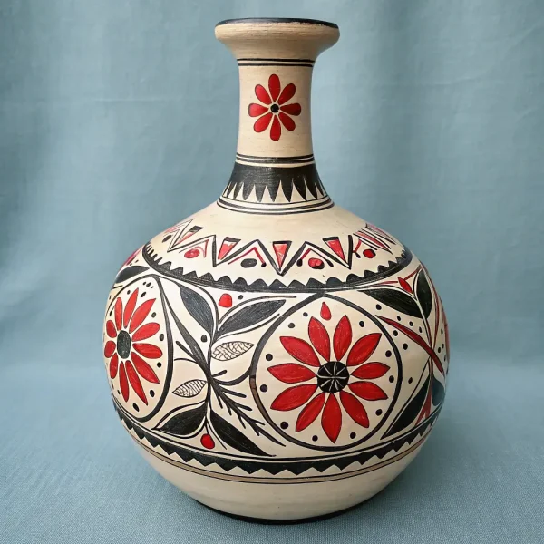 Decorative Pottery Display